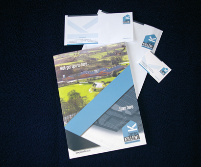 James Killen corporate identity.